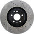 127.33134L by CENTRIC - Slotted Drilled Rotor
