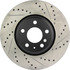 127.33136L by CENTRIC - Slotted Drilled Rotor