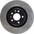 127.33138R by CENTRIC - Slotted Drilled Rotor