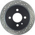 127.34019R by CENTRIC - Slotted Drilled Rotor