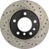 Centric 127.34029CL Disc Brake Rotor Sportstop Cryo Drilled & Slotted Rotor, Left
