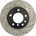 127.34029L by CENTRIC - Slotted Drilled Rotor