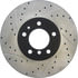 Centric 127.34031CR Disc Brake Rotor Sportstop Cryo Drilled & Slotted Rotor, Right