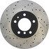 127.34031R by CENTRIC - Slotted Drilled Rotor