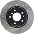 127.34032R by CENTRIC - Slotted Drilled Rotor