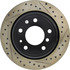 127.34034L by CENTRIC - Slotted Drilled Rotor