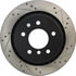 Centric 127.34036CL Disc Brake Rotor Sportstop Cryo Drilled & Slotted Rotor, Left