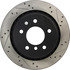 127.34036L by CENTRIC - Slotted Drilled Rotor