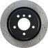 127.34037R by CENTRIC - Slotted Drilled Rotor