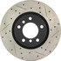 127.34038L by CENTRIC - Slotted Drilled Rotor