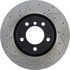 Centric 127.34039CR Disc Brake Rotor Sportstop Cryo Drilled & Slotted Rotor, Right