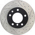 127.34040L by CENTRIC - Slotted Drilled Rotor