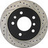 127.34044L by CENTRIC - Slotted Drilled Rotor