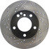 127.34045R by CENTRIC - Slotted Drilled Rotor