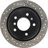 127.34046L by CENTRIC - Slotted Drilled Rotor