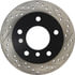 Centric 127.34047CL Disc Brake Rotor Sportstop Cryo Drilled & Slotted Rotor, Left