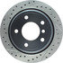 127.34046R by CENTRIC - Slotted Drilled Rotor