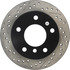 127.34047R by CENTRIC - Slotted Drilled Rotor