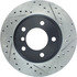 127.34048L by CENTRIC - Slotted Drilled Rotor