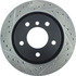 127.34049R by CENTRIC - Slotted Drilled Rotor