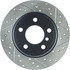 127.34051CL by CENTRIC - Sportstop Cryo Drilled & Slotted Rotor, Left