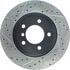 127.34052CR by CENTRIC - Sportstop Cryo Drilled & Slotted Rotor, Right