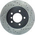 127.34052L by CENTRIC - Slotted Drilled Rotor