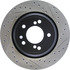 127.34054L by CENTRIC - Slotted Drilled Rotor