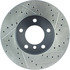 127.34055L by CENTRIC - Slotted Drilled Rotor