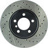 127.34064L by CENTRIC - Slotted Drilled Rotor