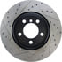 127.34065CR by CENTRIC - Sportstop Cryo Drilled & Slotted Rotor, Right