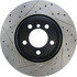 127.34065R by CENTRIC - Slotted Drilled Rotor