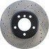 127.34070R by CENTRIC - Slotted Drilled Rotor