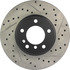 127.34070L by CENTRIC - Slotted Drilled Rotor