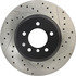127.34071CL by CENTRIC - Sportstop Cryo Drilled & Slotted Rotor, Left