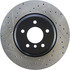 127.34072R by CENTRIC - Slotted Drilled Rotor