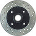 128.33022L by CENTRIC - Cross Drilled Rotor