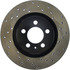 128.33034L by CENTRIC - Cross Drilled Rotor