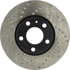 Centric 128.33039CR Disc Brake Rotor Sportstop Cryo Sport Drilled Rotor, Right