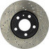 128.33039L by CENTRIC - Cross Drilled Rotor