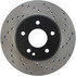 128.33043L by CENTRIC - Cross Drilled Rotor