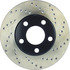 128.33040L by CENTRIC - Cross Drilled Rotor