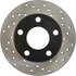 128.33047L by CENTRIC - Cross Drilled Rotor