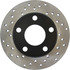 128.33047R by CENTRIC - Cross Drilled Rotor