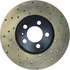 128.33049L by CENTRIC - Cross Drilled Rotor
