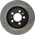 128.33054L by CENTRIC - Cross Drilled Rotor