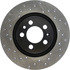 128.33054R by CENTRIC - Cross Drilled Rotor
