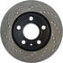 Centric 128.33056CR Disc Brake Rotor Sportstop Cryo Sport Drilled Rotor, Right