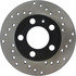 128.33057L by CENTRIC - Cross Drilled Rotor