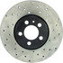 128.33059L by CENTRIC - Cross Drilled Rotor